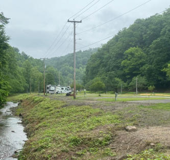 This is a picture of at Leslie County RV Park in Hyden, KY